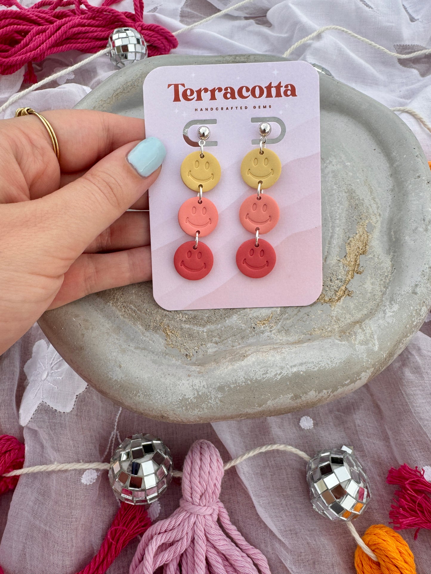 Smiley Earrings
