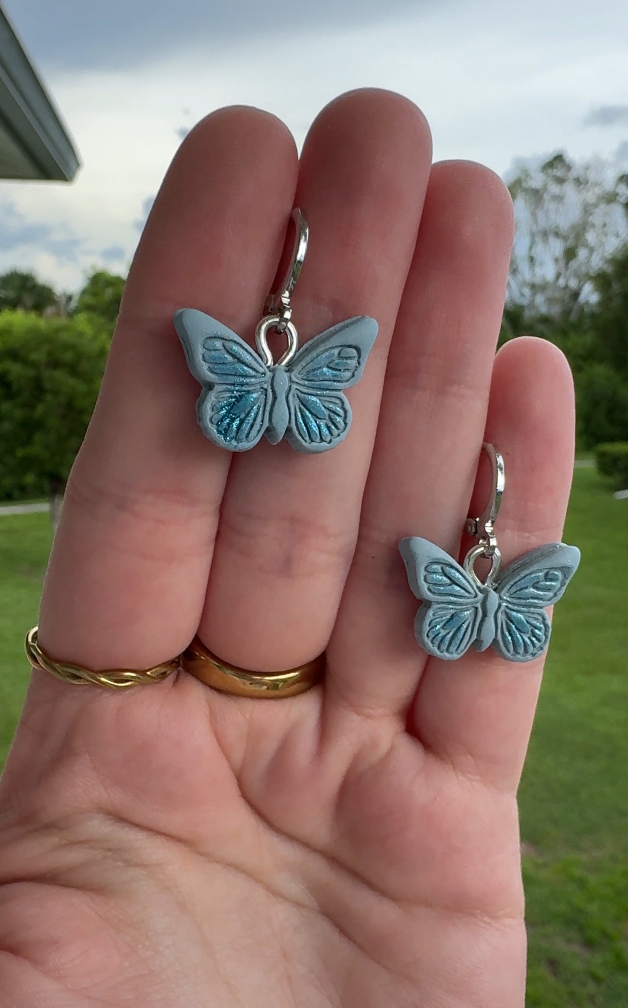 Blue Butterflies
