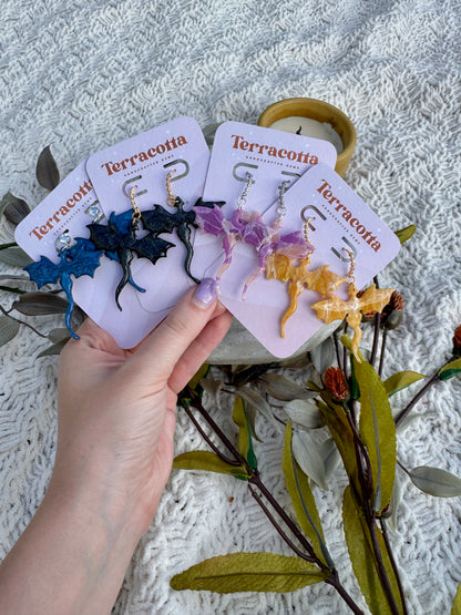 Black Dragon Dangles