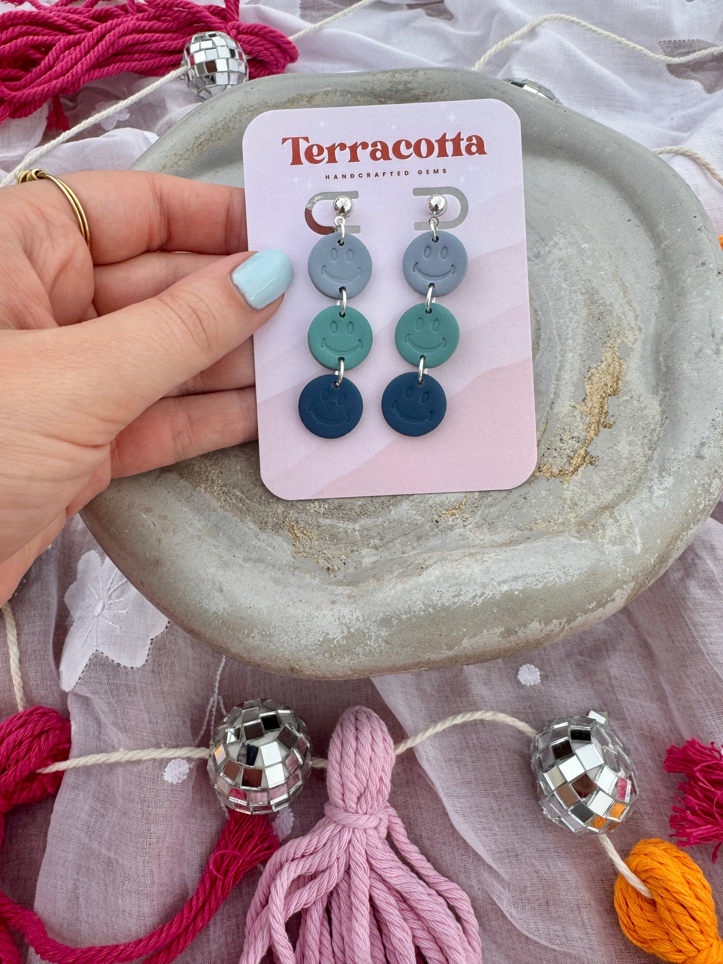 Smiley Earrings