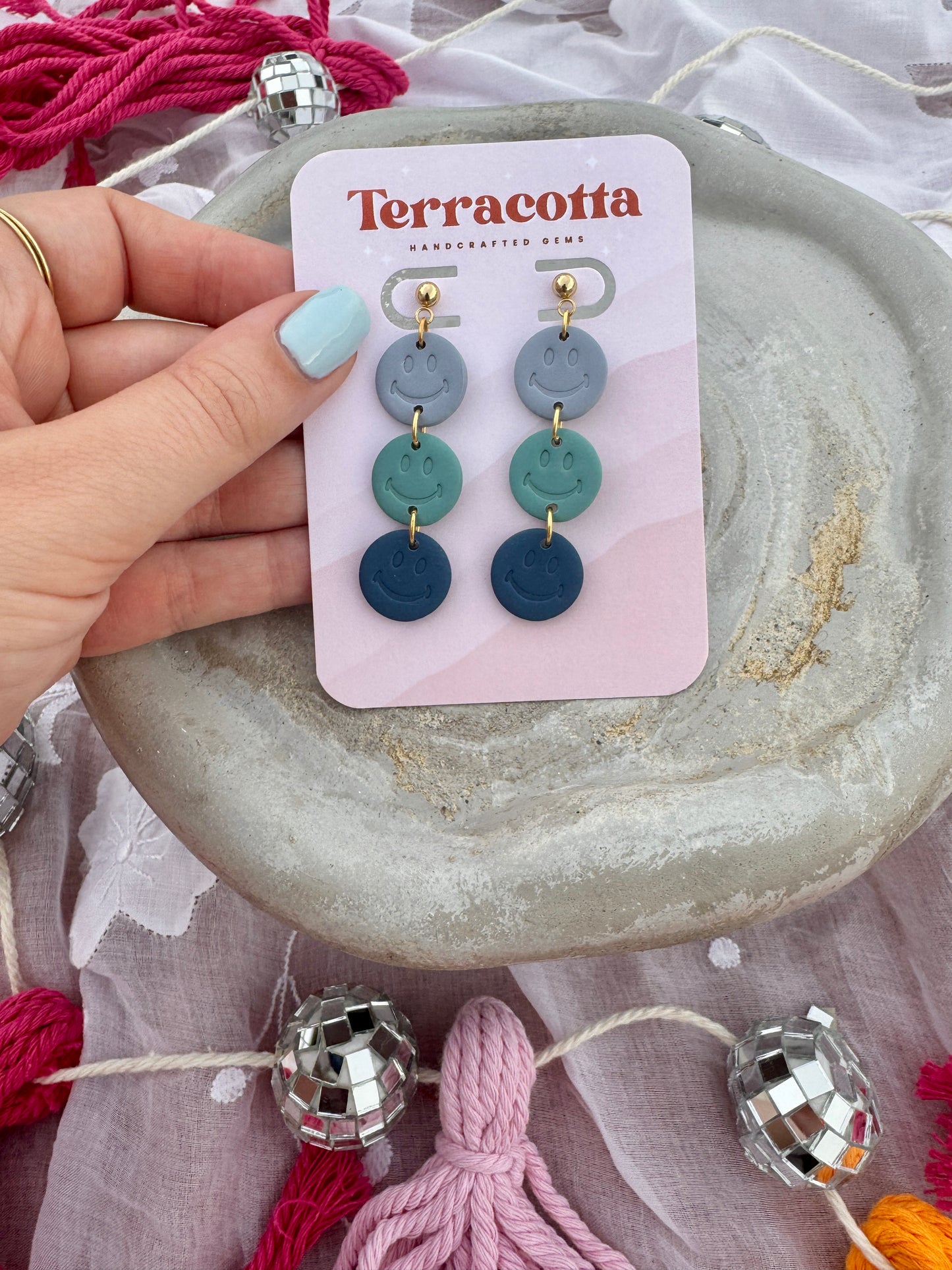 Smiley Earrings