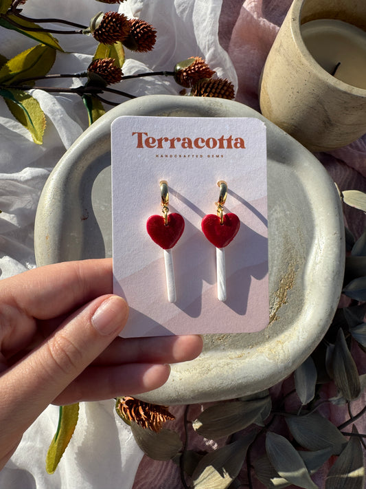 Heart Lollipop Dangles