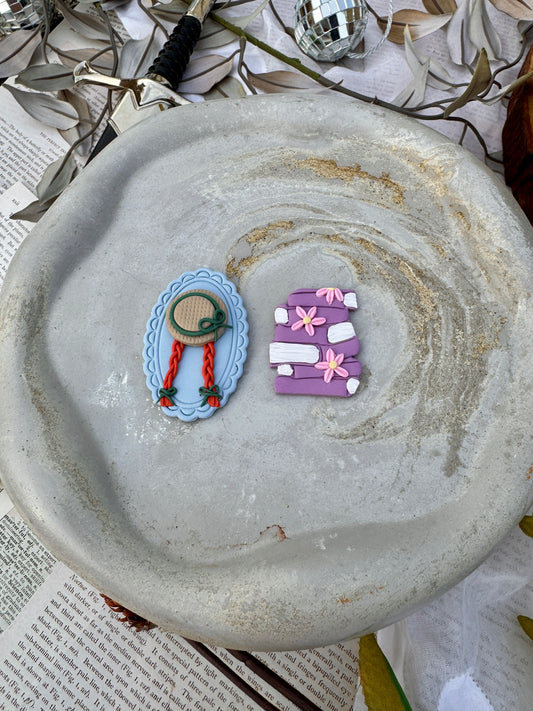 Bookstack Floral and Anne of Green Gables Magnets